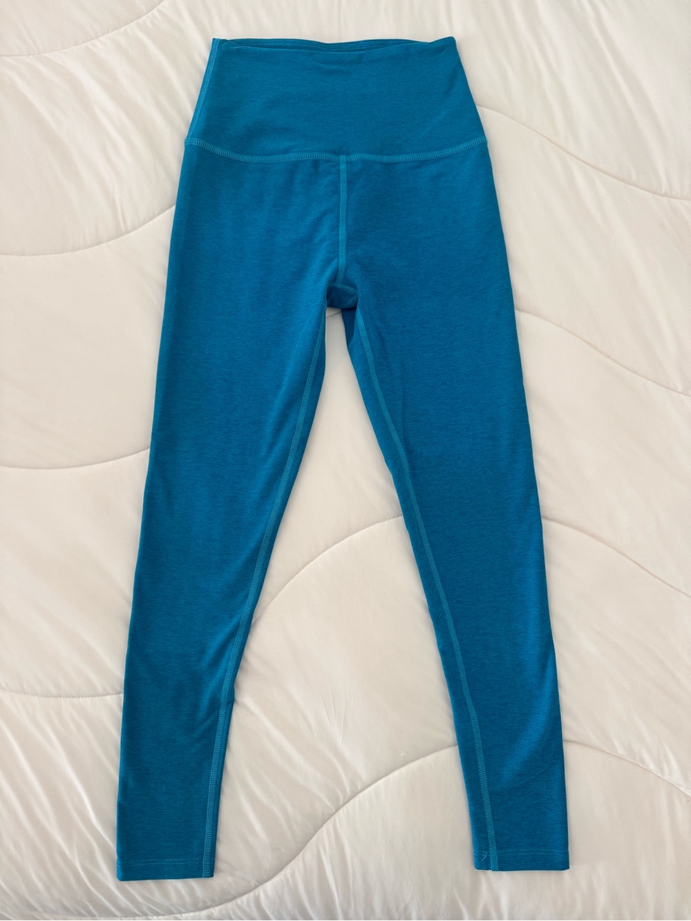 Beyond Yoga Teal High-Waist Leggings Spacedye Like New